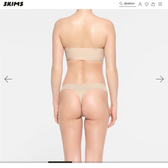 NWT SKIMS Naked Bandeau Bra, SDD - Picture 3 of 5